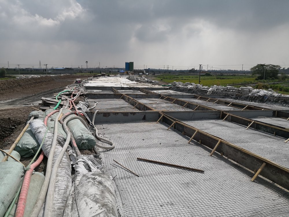 台州沿海高速临海杜桥路基换填